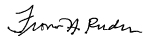 Fiona Howe Rudin signature